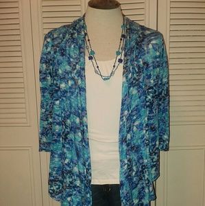 Ruby Rd. Open front cardigan